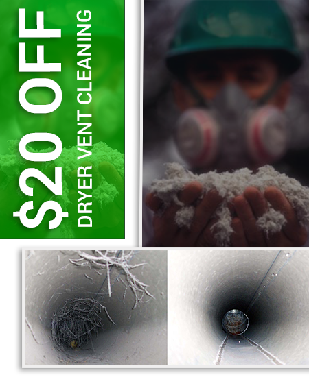 Dryer Vent Cleaning Houston TX Special Offer